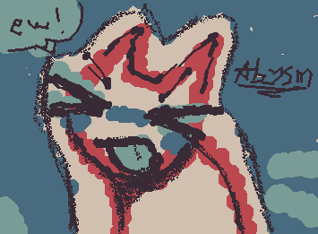 " UGHHH! TH4T'S GRO$SS$SSS! EWW! 1!! "
// og by AbysmBYre4l. (Oc: Redz)