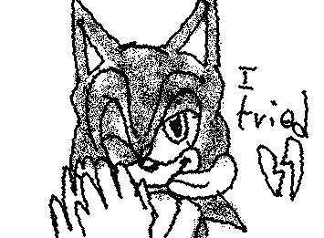 i tried drawing freaky sonic.. i'll do it again in my style