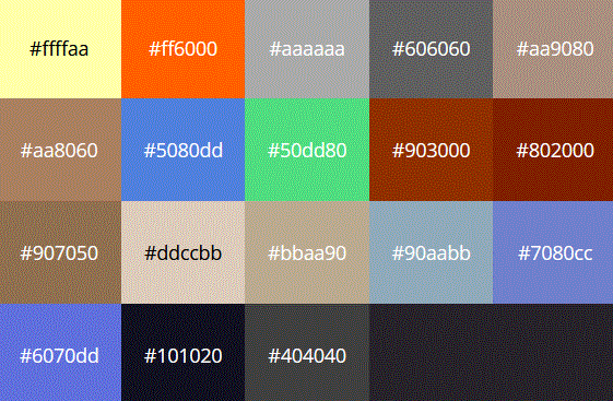 Ima try making a fixed color pallete so the planets are more consistent between comics. this is prob gonna get deleted bcuz of the ToUFAP