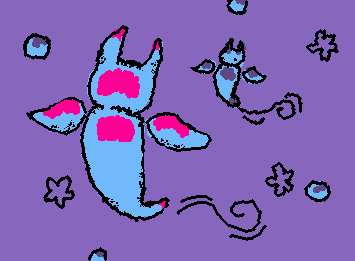 I tried making a sea angel but it didn't come out how I wanted I'll probably remake it another time