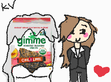 i love seaweed i ate 3 packs today ahhahhsjknkjewjdrhwe