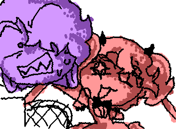 zawg I saw this game called deceitful dunk and I GENUINELY GIGGLEDDD