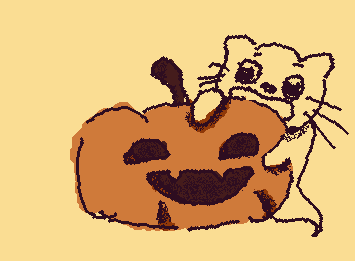 Halloween cat