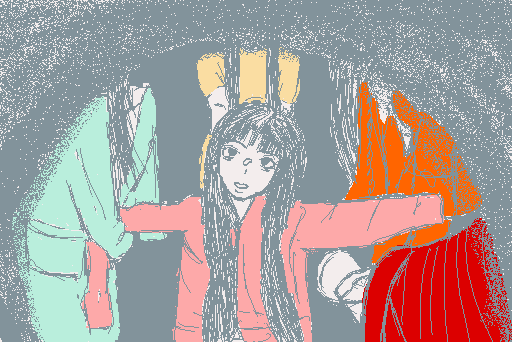 I drew one part from Jellyous by ILLIT!