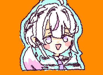 ocの白井雫を描きましたァ☆
