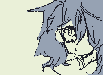 emo miku looking thing (wip)