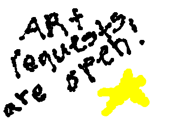 art requests are open! I will draw anything!