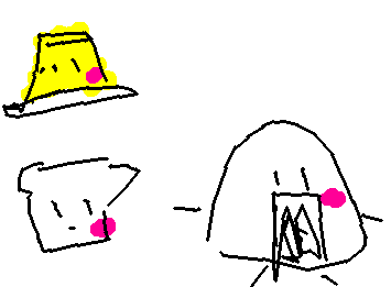 おにぎりくんってさ。たくさん食べられそうになってるけど、私のところには、プリンと、パンがいるのだが。