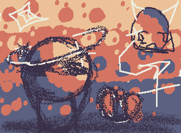 ". . . so is my shine, Eggy, you shouldn't have pushed me. shall you get cursed with eternal blind, sad tears." *more lore abt Eggy and Sunny, Eggy pushed Sunny