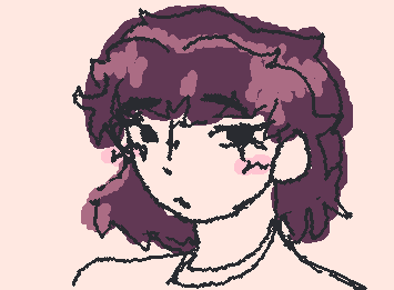 does purpur hair suit her or change?