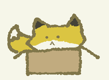 a fox...in a box