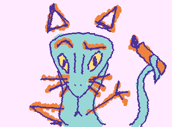 snake discovered a marker