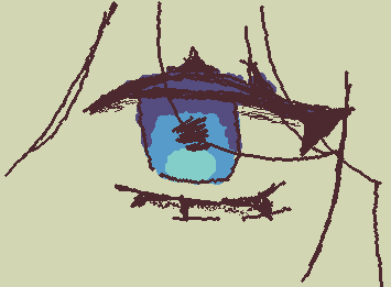 someones blue eye :p