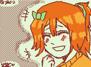 gift for @lenny! (not sure if that tagged..) i absolutely love ur art style and I saw this girl in ur gallery. she was super fun to draw!