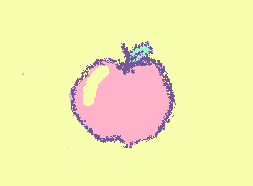 Just a cutie patootie apple