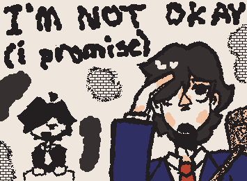 Gee's B-Day ~ I'm Not Okay (I Promise) ⭑.ᐟ
📓 ❯❯❯ My Chem Post No. 20
IM OK NOW, IM OK NOW, BUT U RLY NEED 2 LISTEN 2 ME, BC IM TELLING U TS RN, TRUST ME!