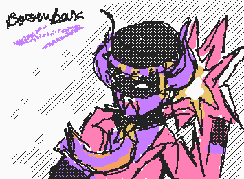 quick sketch of boombox mastery