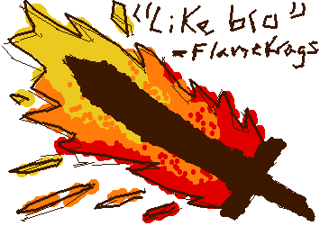 Flamefrags sword design