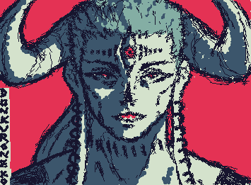 Dabura Karaba fanart, ya leyeron jujutsu kaisen modulo? (speedpaint en mi tictok: donkuroneko)