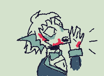 Slice just finished a job (hes an assassin) and hes looking for his cousin, Icus, who wanted to tag along {oc stuff}
