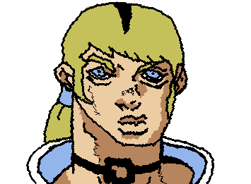 Donatello Versus from Stone Ocean. I love this guy. Side Note, we got torture dance in Part 9
