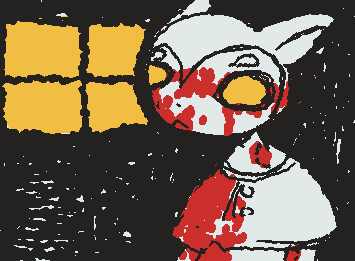 Stay indoors the rabbit is coming.