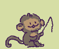 Fishing Monkey