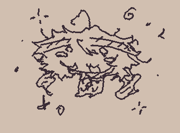 spoke drawing. idk im half asleep rn and drawing wowowowo heloooooooo speak