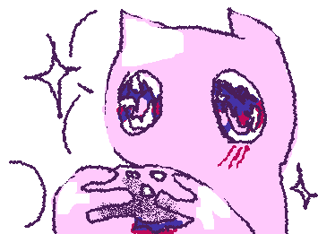 @NomLemon, here is p-chan enjoing its spoils.