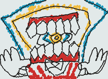 Cane from the amazing digital circus