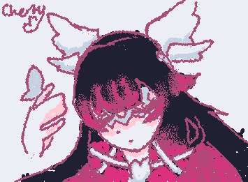 ♡♡♡yay my queen columbina doodle♡♡♡