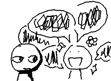 positive to negative