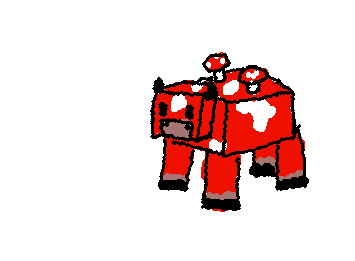 when I was little I used to think you could feed a cow a mushroom to make it in to a mooshroom