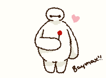 Baymax is so cute bro wth