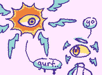 Debating how to draw her ophanim form 😢😢😢 jsut realized I haven’t name dropped yet. She called Solaris, goes by the nickname Sunny