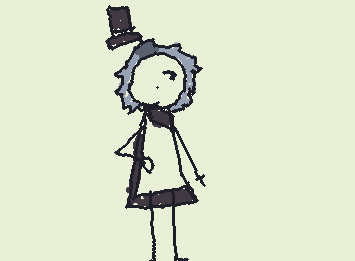 what Eli was gonna look like😔 one of his first designs I drew didn't draw it in WP but on paper, changed it when I joined WP