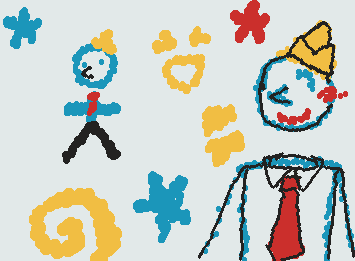 is that hit mascot Jackson In-The-Box
matching w/ the Mr Omega drawing i made :DD