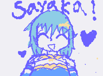 Sayaka from madoka magica!