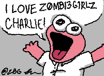 z0mbi3g1rlz is my depop shop lol, this is one of the new stickers that comes with the order