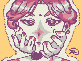 oc posting again :) this is Pavi's cursed sister, Devi, loved ones call her Devika!