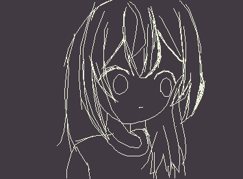 過去絵見てたら消しゴムアートあって楽しそーだったからやってみた!