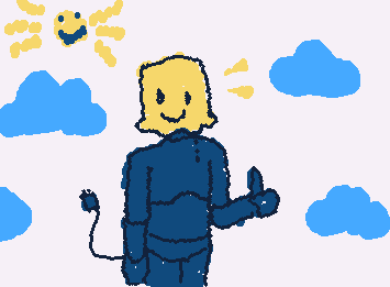 laper 
PEOPLE ARE ALREADY LIKEING MY ART!?!?!?! IM NOT THAT GOOD GUYS 
mai frend drew this one