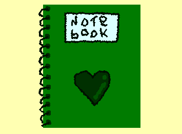 A notebook. Part of my "Everyday" series.