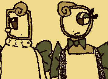 me as glisten and well... glisten (IN MY MAIN COLORS >:D)