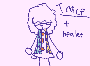 this is trace, they are new to the circus and is a field healer