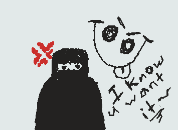 GRGRGRGRGRGRRRR (I messed up on the eyes but it’s whatevar) anyways MIME AND SINNER! mime you gooner… (fav entity sadly)