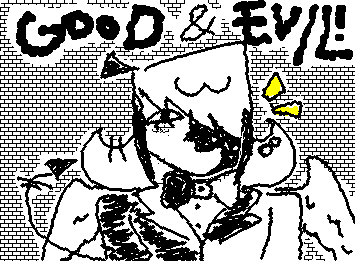 good & evil😱😱😱