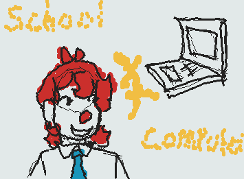 what do you guys use to draw?
i use my school computer and the mousepad