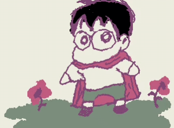 Estaba probando la página e hice a Mori de "Camino a conocer a mamá" en webtoon:P