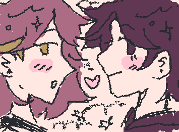 Since it’s pride month I wanted to draw luz and amity from toh! Peak yuri🥹💜